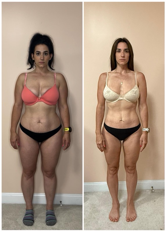 Becky&rsquo;s before-and-after transformation with the Academy